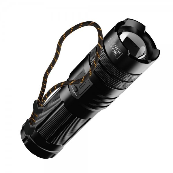 Xtorm Powerbank med Ficklampa 10 500 mAh USB-C PD 20W Svart