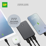 GP Powerbank Plus 5000 mAh Svart