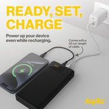 Aqiila Powerbank Powerbird B20+ 20 000 mAh 65W Svart