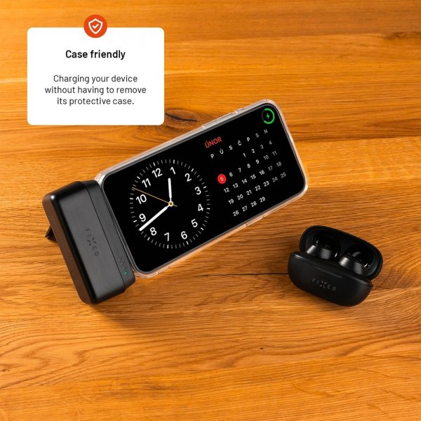 Fixed Powerbank Zen 5 Plug-in 20W 5000 mAh Svart