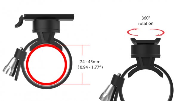 Armor-X X22K Universal Bar Mount for Phone