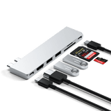 Satechi Pro Hub Slim Silver