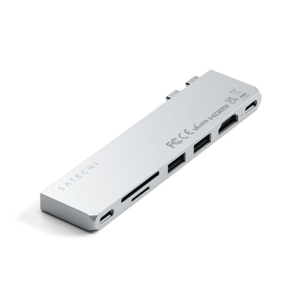Satechi Pro Hub Slim Silver