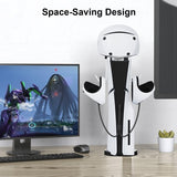 JYS PS5/PS5 Slim Laddningsfäste för VR2/DualSense Kontroller