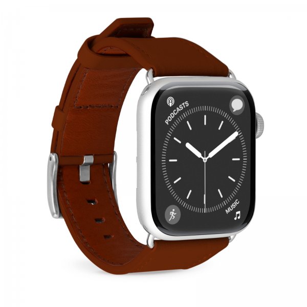 Puro Apple Watch 38/40/41/42mm Armband E-Classic Brun