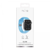 Puro Apple Watch 44/45/46/Ultra 49mm Armband Glow Blå