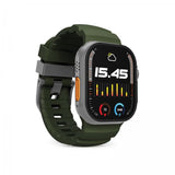 Puro Apple Watch 44/45/46/Ultra 49mm Armband Armor Grön