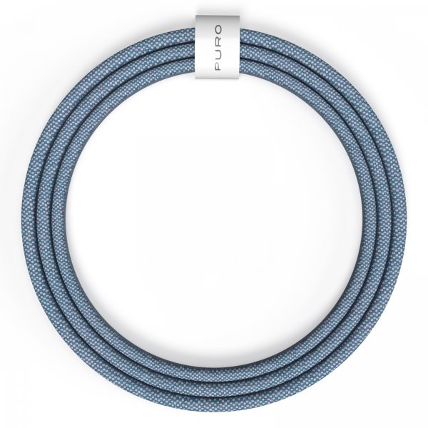 Puro Kabel Fabrik 2.0 60W USB-C till USB-C 1.5m Blue Lagoon