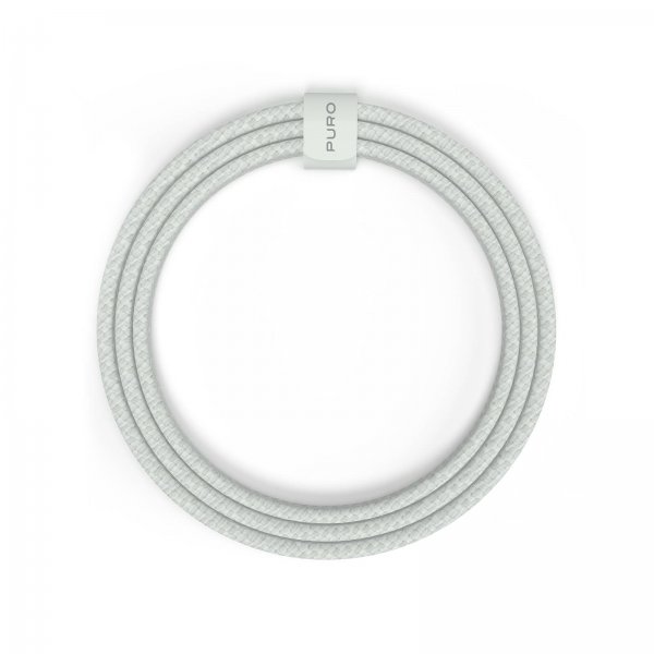 Puro Kabel Fabrik 2.0 60W USB-C till USB-C 1.5m Grön