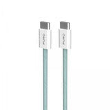 Puro Kabel Fabrik 2.0 60W USB-C till USB-C 1.5m Island Mist