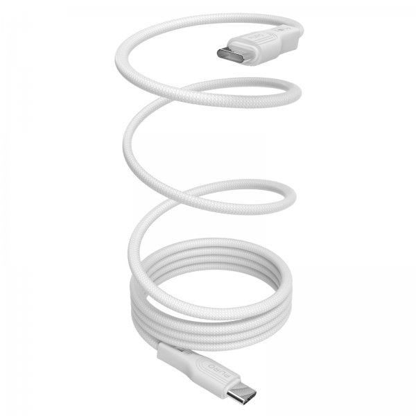 Puro Kabel Magnetisk USB-C till USB-C 1m Vit