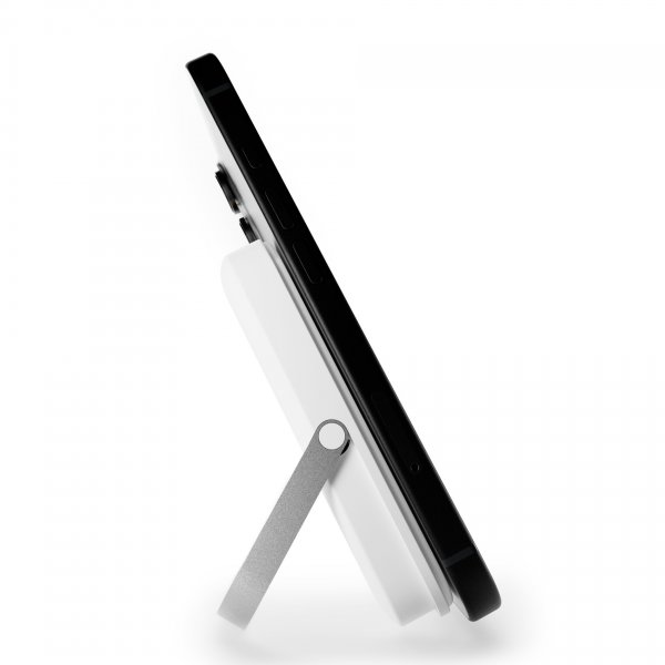 Puro Powerbank Stand Power Mag 5000 mAh Vit