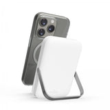 Puro Powerbank Stand Power Mag 5000 mAh Vit