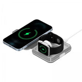 Puro Trådlös Laddare Power Go 2-in-1 MagSafe Vit