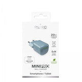 Puro Laddare MiniPro GaN USB-C 20W Grön