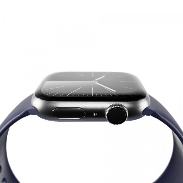 Puro Apple Watch 44/45/46/Ultra 49mm Armband Icon Crown Blue