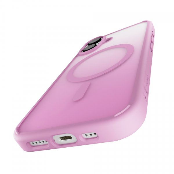 Puro iPhone 16 Skal Gradient Rosa