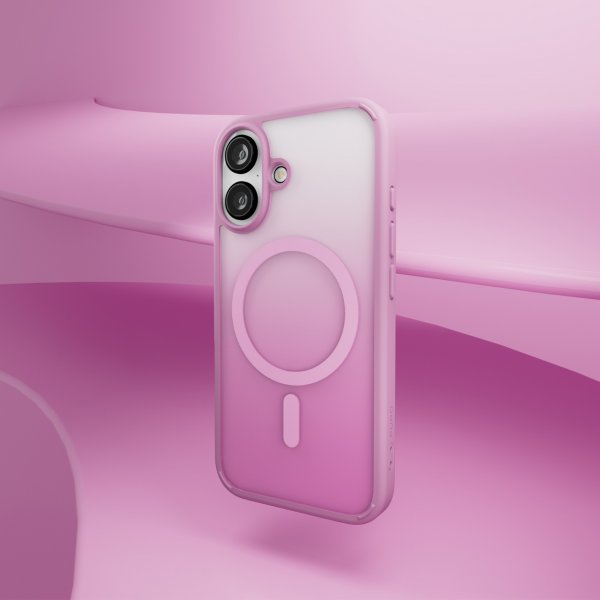 Puro iPhone 16 Skal Gradient Rosa