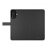Puro iPhone 16 Plus Fodral Wallet Stand Svart