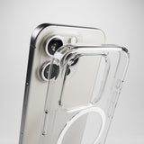 Puro iPhone 16 Pro Skal Impact Clear D3O MagSafe Transparent