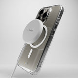 Puro iPhone 16 Pro Skal Impact Clear D3O MagSafe Transparent