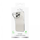 Puro iPhone 16 Pro Max Skal Nude Transparent
