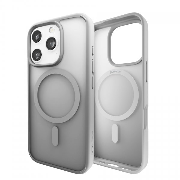 Puro iPhone 16 Pro Max Skal Gradient Silver