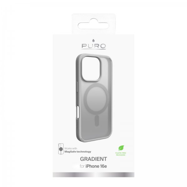 Puro iPhone 16 Pro Max Skal Gradient Silver