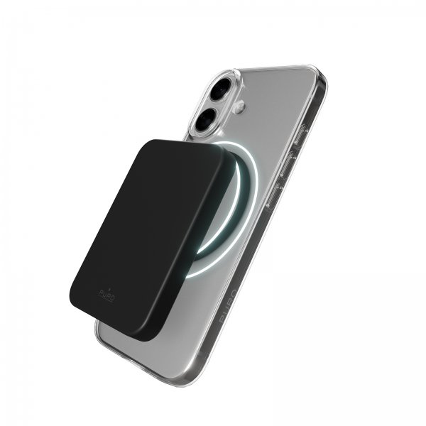 Puro iPhone 17 Skal Lite Mag Transparent Svart