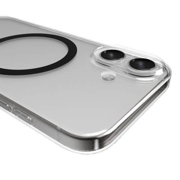 Puro iPhone 17 Skal Lite Mag Transparent Svart