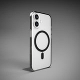 Puro iPhone 17 Skal Lite Mag Transparent Svart