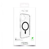 Puro iPhone 17 Skal Lite Mag Transparent Svart