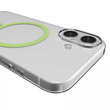 Puro iPhone 17 Skal Lite Mag Transparent Grön