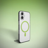 Puro iPhone 17 Skal Lite Mag Transparent Grön