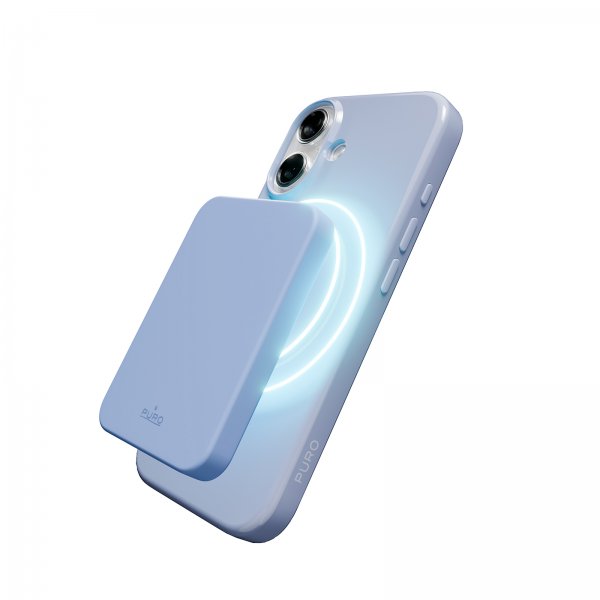 Puro iPhone 17 Skal Pulse MagSafe Ice Blue