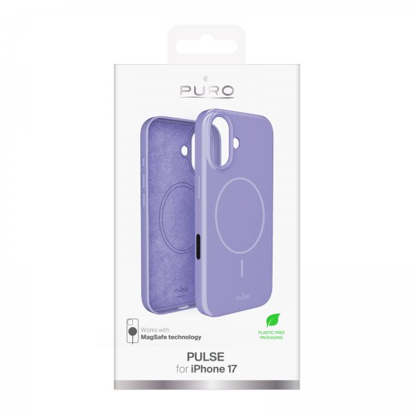 Puro iPhone 17 Skal Pulse MagSafe Lavender