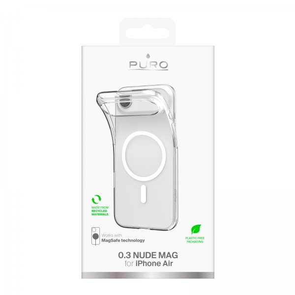 Puro iPhone Air Skal 0.3 Mag Transparent