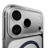 Puro iPhone 17 Pro Skal Lite Mag Transparent Blå