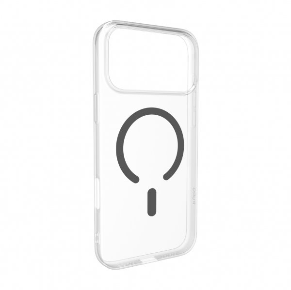 Puro iPhone 17 Pro Skal Lite Mag Transparent Grå