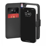 Puro iPhone 17 Pro Max Fodral Wallet Stand Svart
