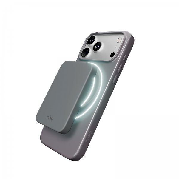 Puro iPhone 17 Pro Max Skal Pulse MagSafe Mörkgrå