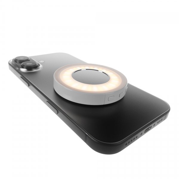 Puro Belysning MagLight Mini Light Ring MagSafe Vit