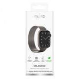Puro Apple Watch 44/45/46mm/Ultra 49mm Armband Milanese Titanium