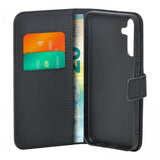 Puro Samsung Galaxy A15 Fodral Wallet Stand Svart