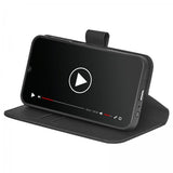 Puro Samsung Galaxy A15 Fodral Wallet Stand Svart