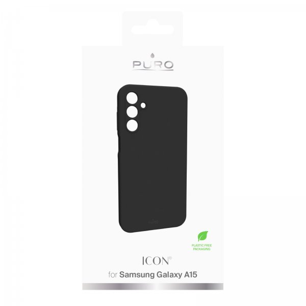 Puro Samsung Galaxy A14 Skal Icon Svart