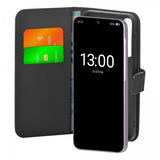 Puro Samsung Galaxy A55 Fodral Wallet Stand Svart
