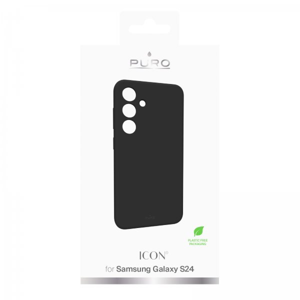 Puro Samsung Galaxy S24 Skal Icon Svart