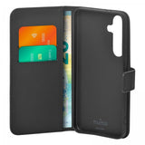 Puro Samsung Galaxy S24 Plus Fodral Wallet Stand Svart