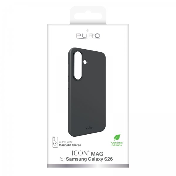 Puro Samsung Galaxy S26 Skal ICON Mag Pro Svart